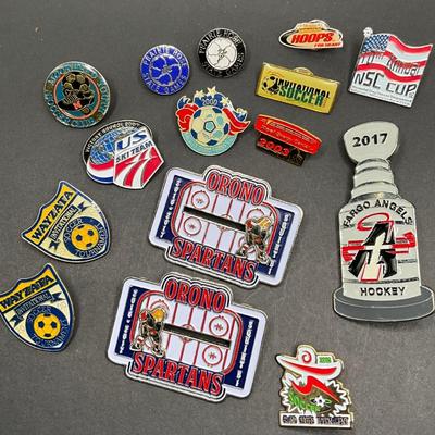 Sports pins