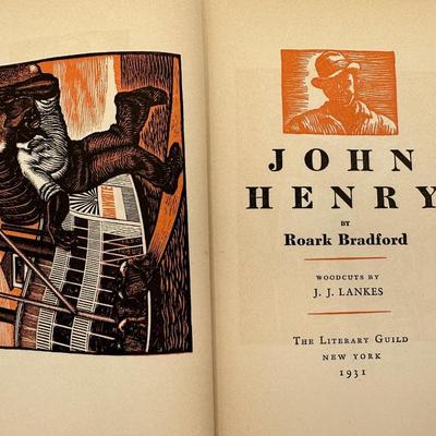 John Henry by Roark Bradford. First Edition