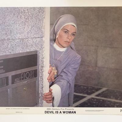 The Devil Is a Woman original 1975 vintage lobby card