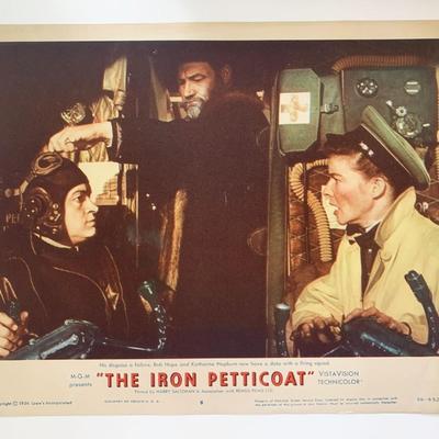 The Iron Petticoat original 1956 vintage lobby card