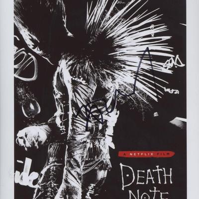 Death Note signed movie photo 
