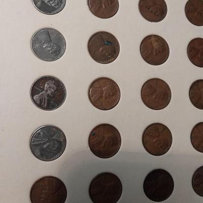 BOOK OF 1940'S-S WHEAT PENNIES