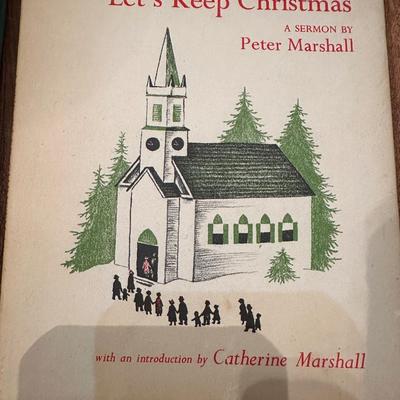 Vintage Christmas Book Lot