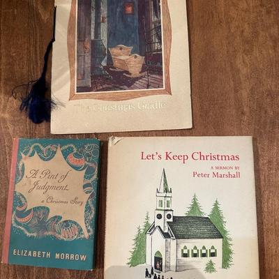 Vintage Christmas Book Lot