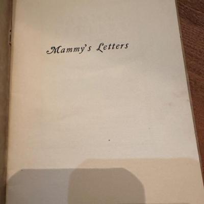 Antique Mammyâ€™s Letters Paperback Book