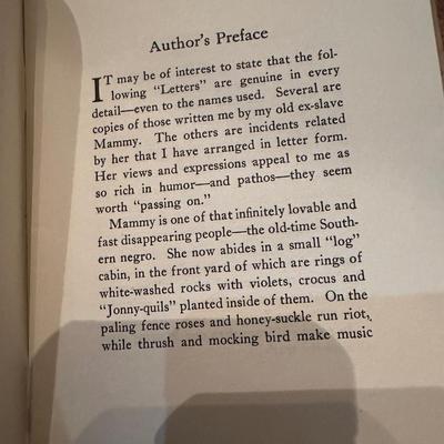 Antique Mammyâ€™s Letters Paperback Book