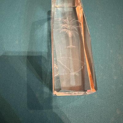 Crystal South Carolina Paperweight