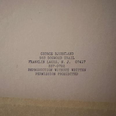 George Bjorkland Original Painting