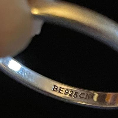 TWO STERLING SILVER BANDS