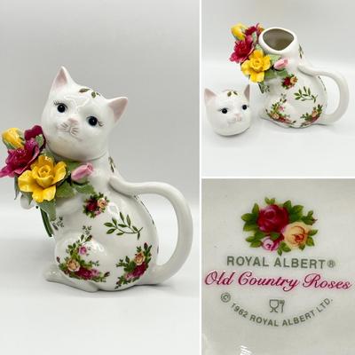 Royal Albert Old Country Roses - Lot De 2 Tasses à Thé Porcelaine Anglaise