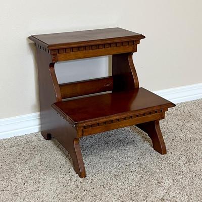POWELL ~ Solid Wood Bed Step