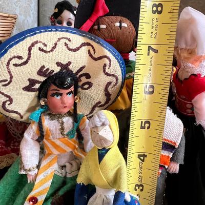 Large Lot Antique Vintage Dolls