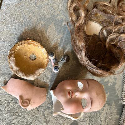 Antique Porcelain Doll Lot