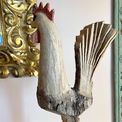 Lot Vintage Wood Carved Art Figurines
