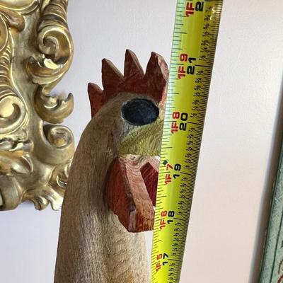 Lot Vintage Wood Carved Art Figurines