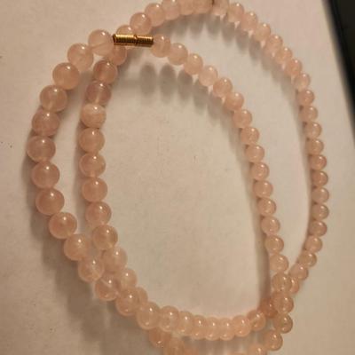 Pink Jadeite Necklace