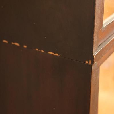 Globe-Wernicke Antique Mahogany Sectional Bookcase (See Description)
