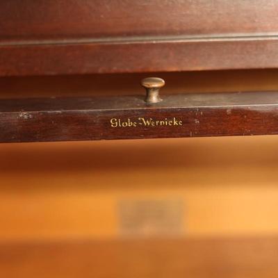 Globe-Wernicke Antique Mahogany Sectional Bookcase (See Description)