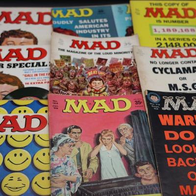 Collection of MAD Comic Books (36 Total)