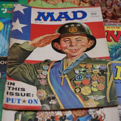 Collection of MAD Comic Books (36 Total)
