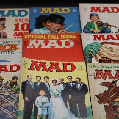 Collection of MAD Comic Books (36 Total)
