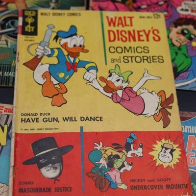 Seven (7) Comic Books