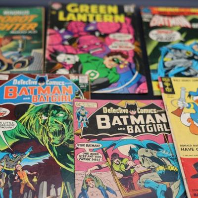 Seven (7) Comic Books