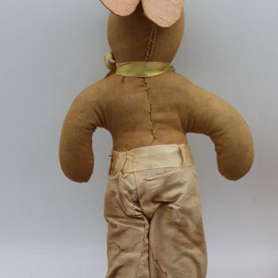 Vintage Bugs Bunny, Vinyl Stuffed Rabbit, Wooden Crib Musical Mobile