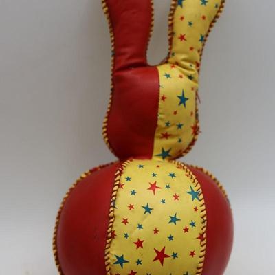 Vintage Bugs Bunny, Vinyl Stuffed Rabbit, Wooden Crib Musical Mobile