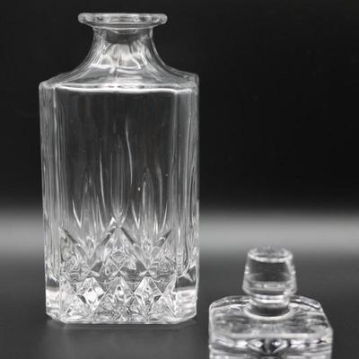 Crystal Decanter w/ (7) Glasses - Never Used