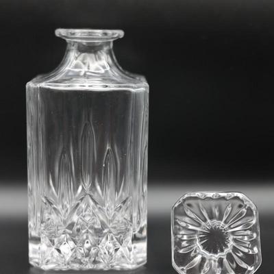 Crystal Decanter w/ (7) Glasses - Never Used