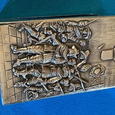 Vintage Repousse Cigarette Case