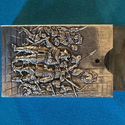 Vintage Repousse Cigarette Case