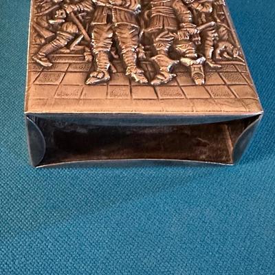 Vintage Repousse Cigarette Case