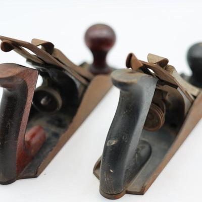 Antique Wooden Jack Planes (2)
