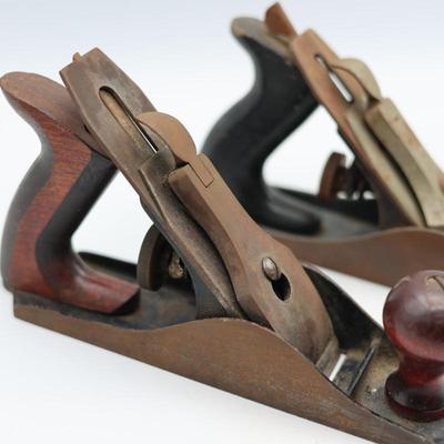 Antique Wooden Jack Planes (2)
