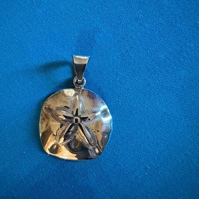 Sterling Silver Sand Dollar Pendant