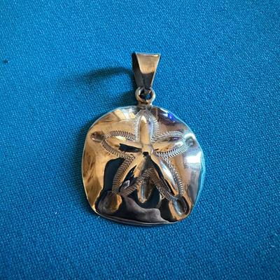 Sterling Silver Sand Dollar Pendant