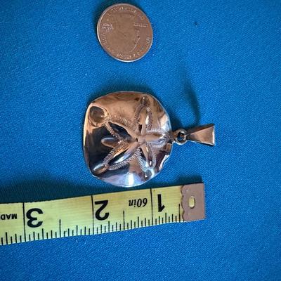 Sterling Silver Sand Dollar Pendant