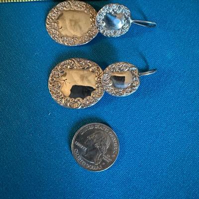 Sterling silver Earring Pair