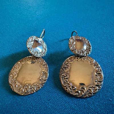 Sterling silver Earring Pair