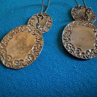 Sterling silver Earring Pair