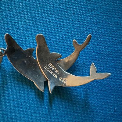Sterling Silver Dolphin Jewelry Lot