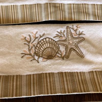 Seashell Trio Towel Set