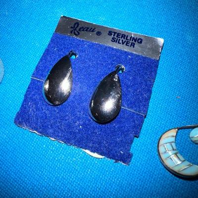 Sterling Silver Earring Lot