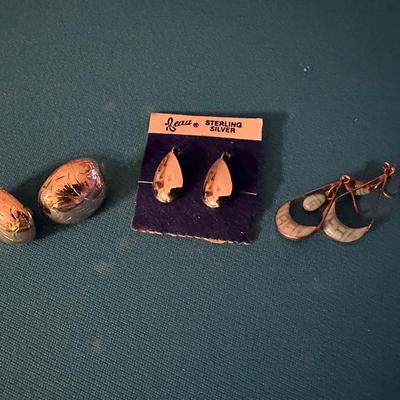 Sterling Silver Earring Lot