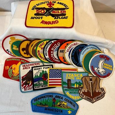 Boy Scout Patches 1980s