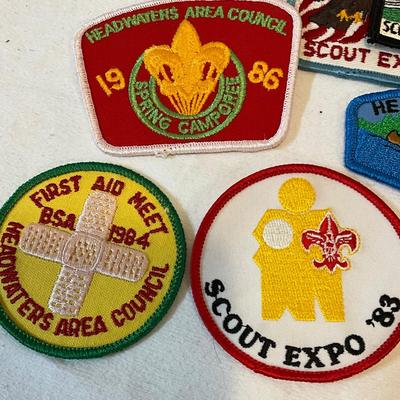 Boy Scout Patches 1980s