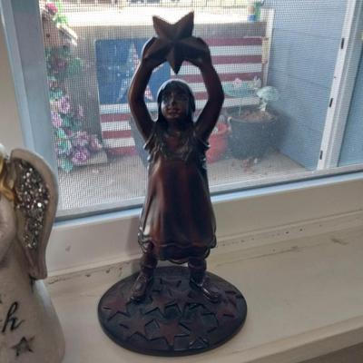 CAROLYN WELLS FIGURINE, ANGELS, CANDLE AND MORE
