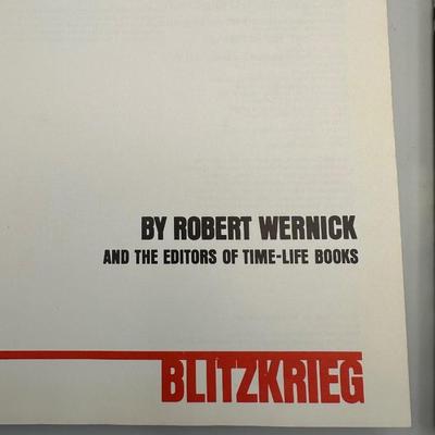 Time Life World War II Series Hardcover Books (6)